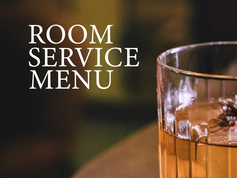 WELLPALACE - ROOM SERVICE Menu